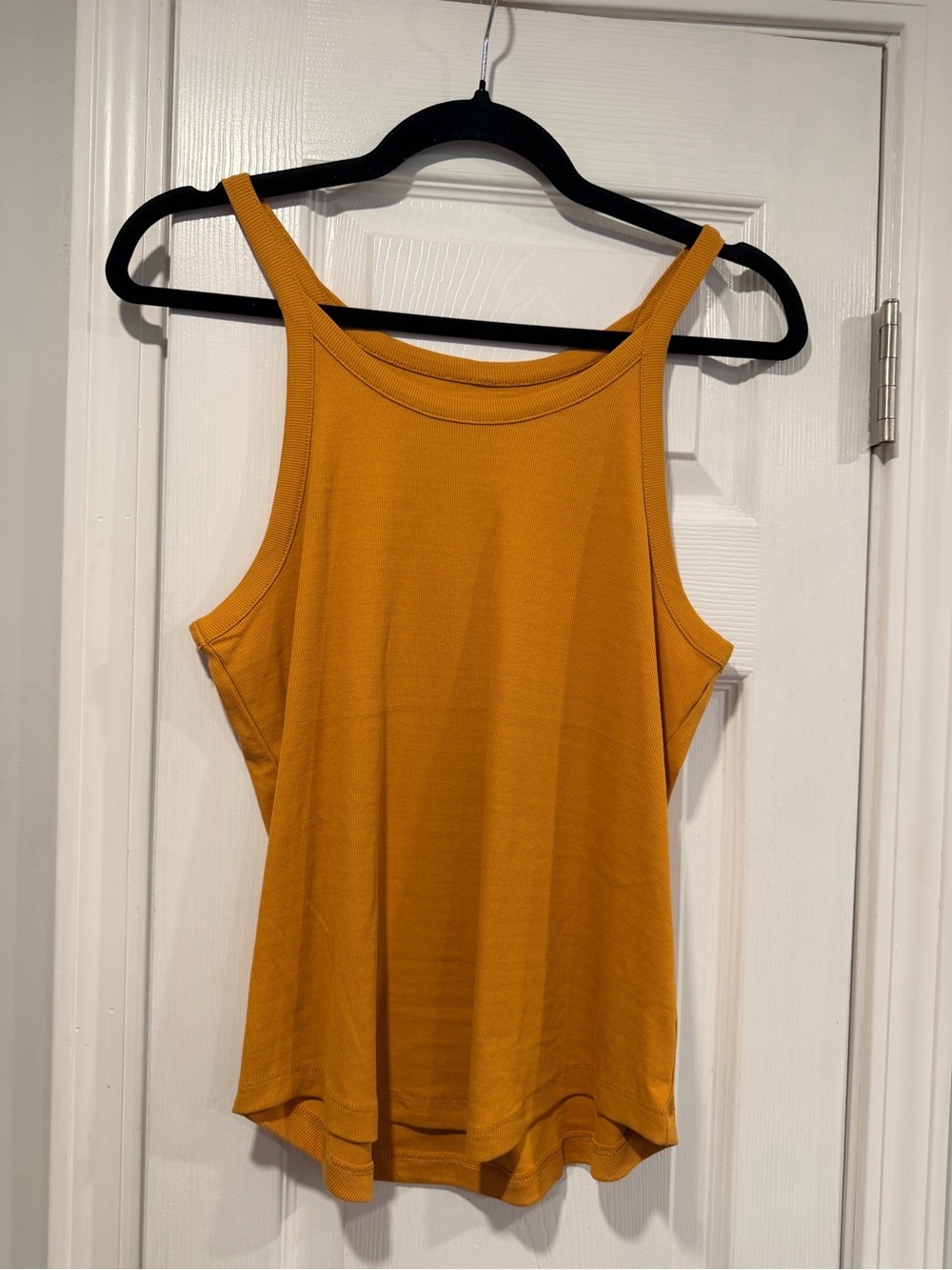 NWOT Madewell Size XXL Marigold Thin Strap Ribbed Supima Racerback Tank Top